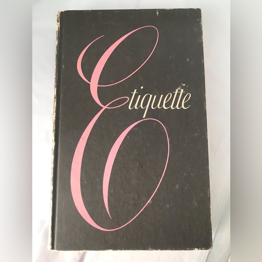 Vintage 1956 “Etiquette” Book by Frances Benton, 2nd printing